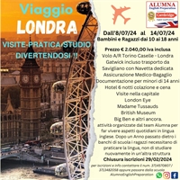 ALUMNA FLIES TO LONDON ALUMNA FLIES TO LONDON