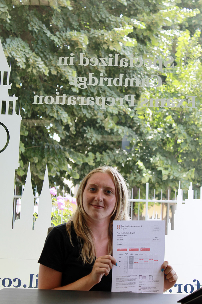 Certificato Alumna