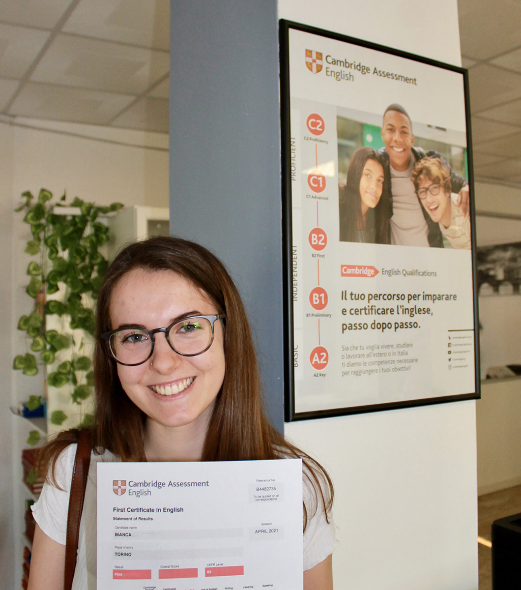 Certificato Alumna